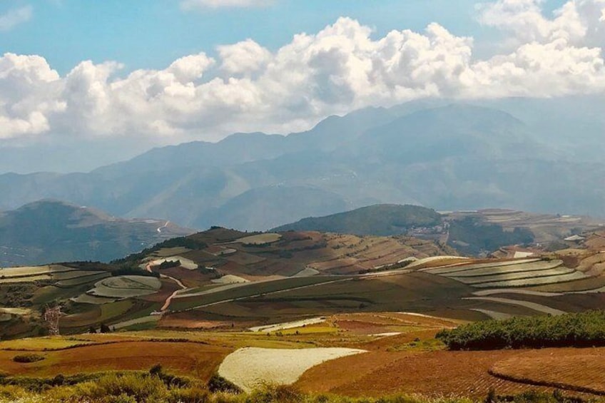 Private Day Tour to Red Land in Dongchuan from Kunming