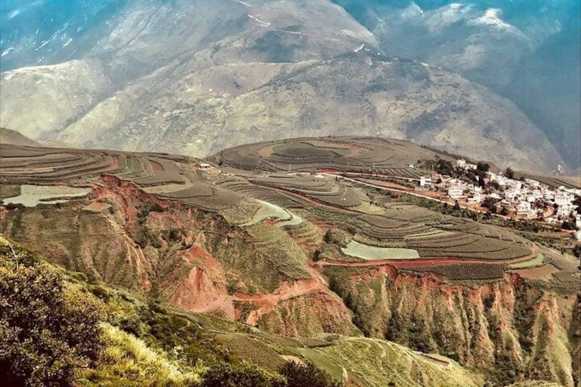 Private Day Tour to Red Land in Dongchuan from Kunming