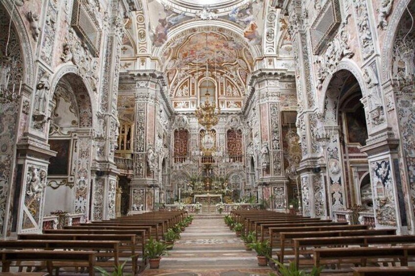 Church of the Gesù (Chiesa del Gesu), Palermo, Sicily