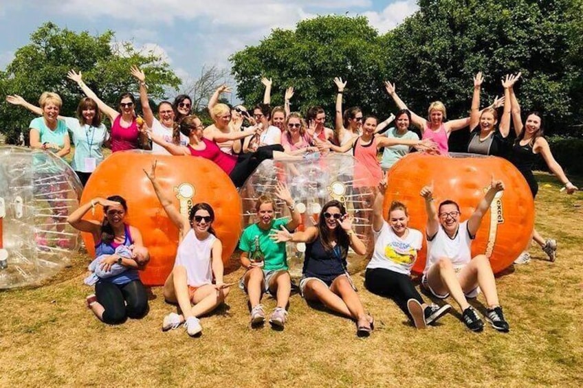 1-Hour Zorbing Football Guided Experience