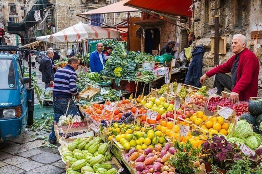 The Historical Market of Ballarò