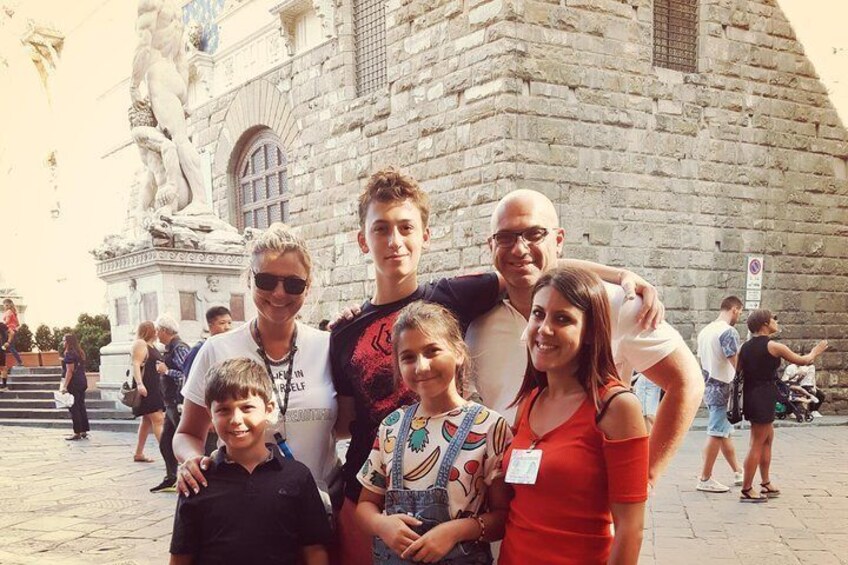 Happy Family visiting Florence