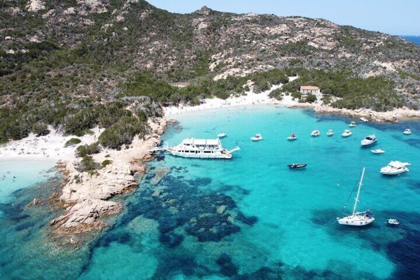 4-stop boat excursion to La Maddalena Archipelago