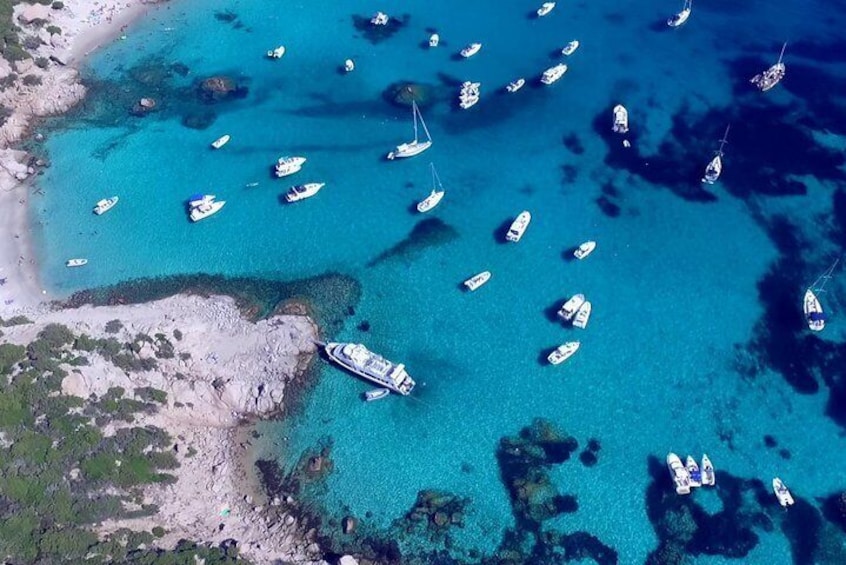 4-stop boat excursion to La Maddalena Archipelago