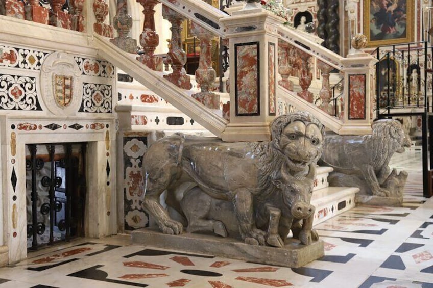 The lions of the Cathedral