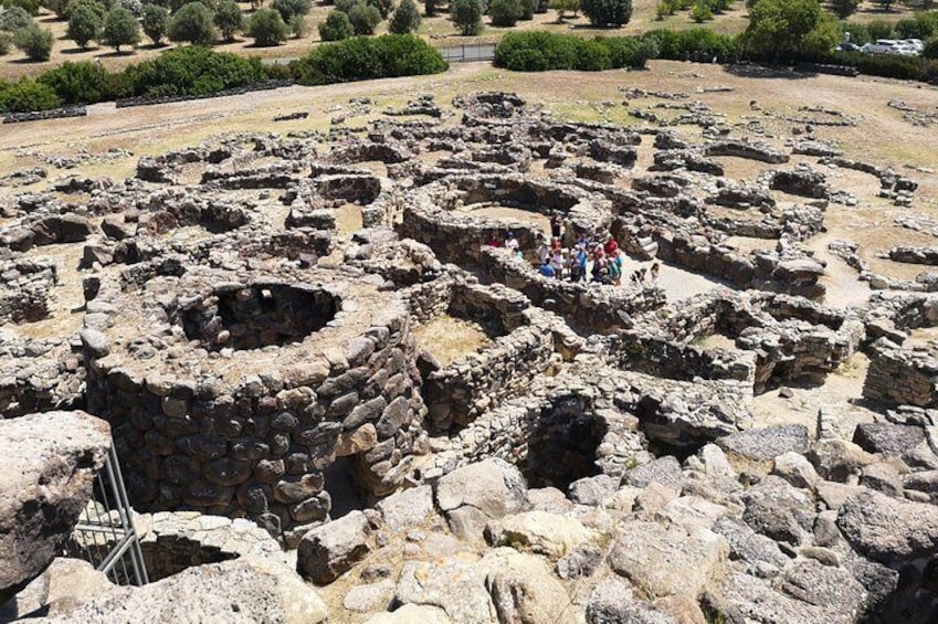 The village around the Nuraghe