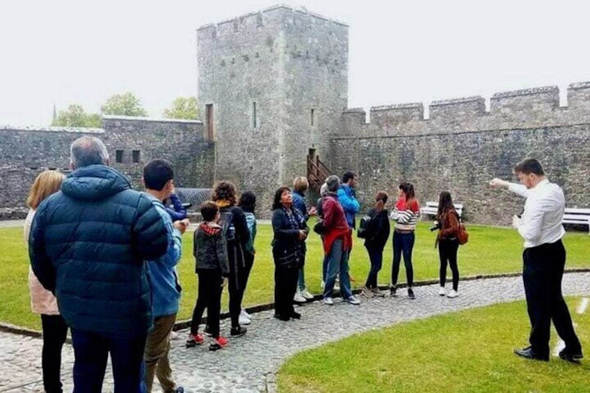 Cork City, Cahir Castle and Rock of Cashel Tour with Spanish Speaking Guide