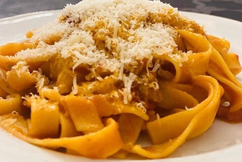Pasta with Bolognese sauce