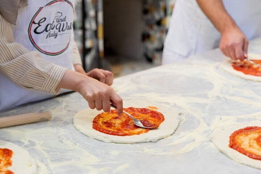 Cooking Class in the Heart of Rome: Pizza and Tiramisù Making 