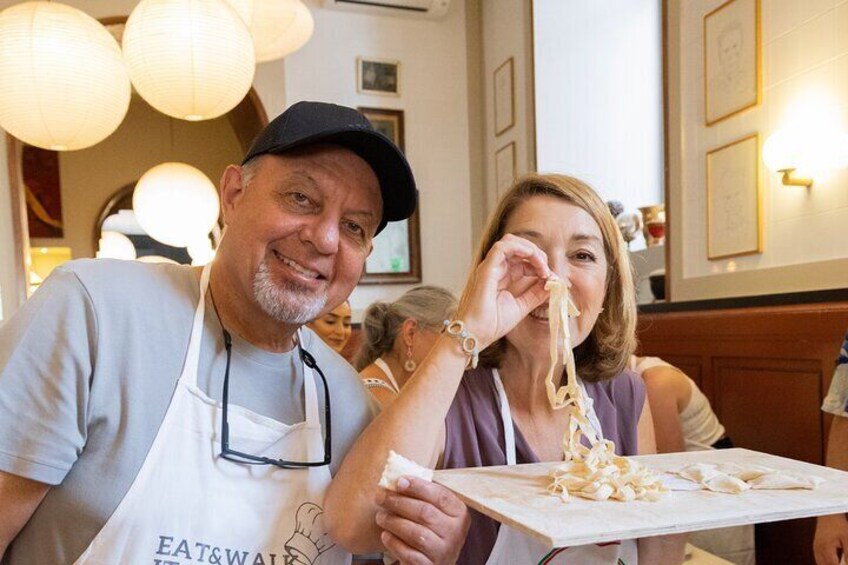 Top Class of Ravioli, Fettuccine and Tiramisu Workshop in Rome