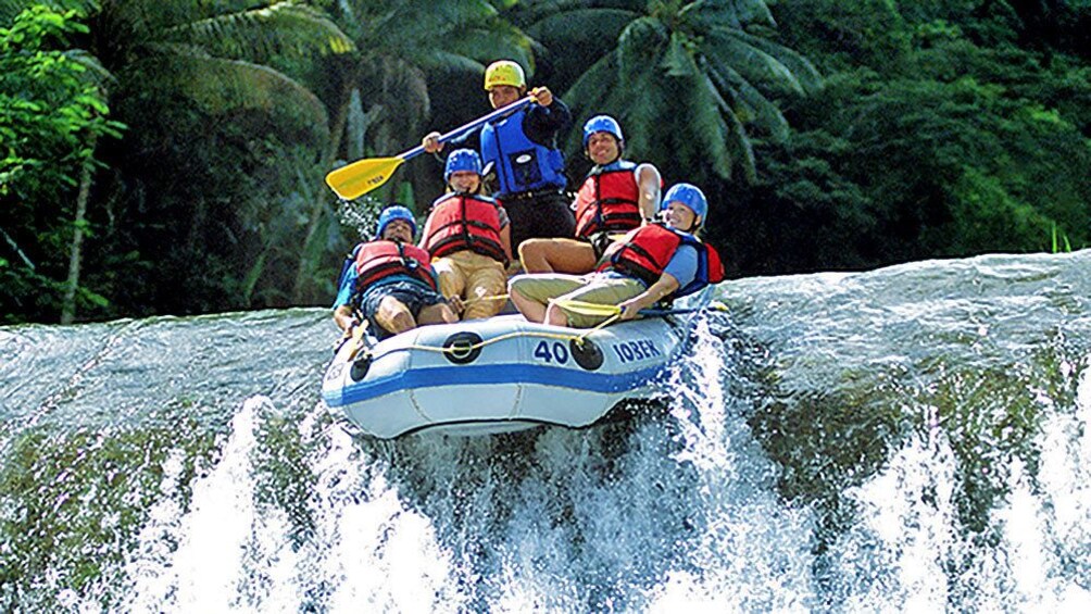 White Water Rafting at Telaga Waja River