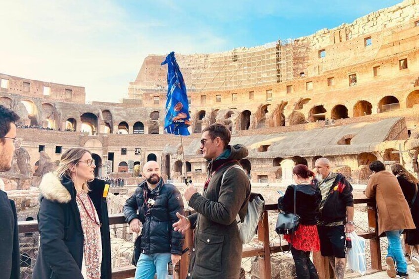 Colosseum with Arena Access and Ancient Rome Tour