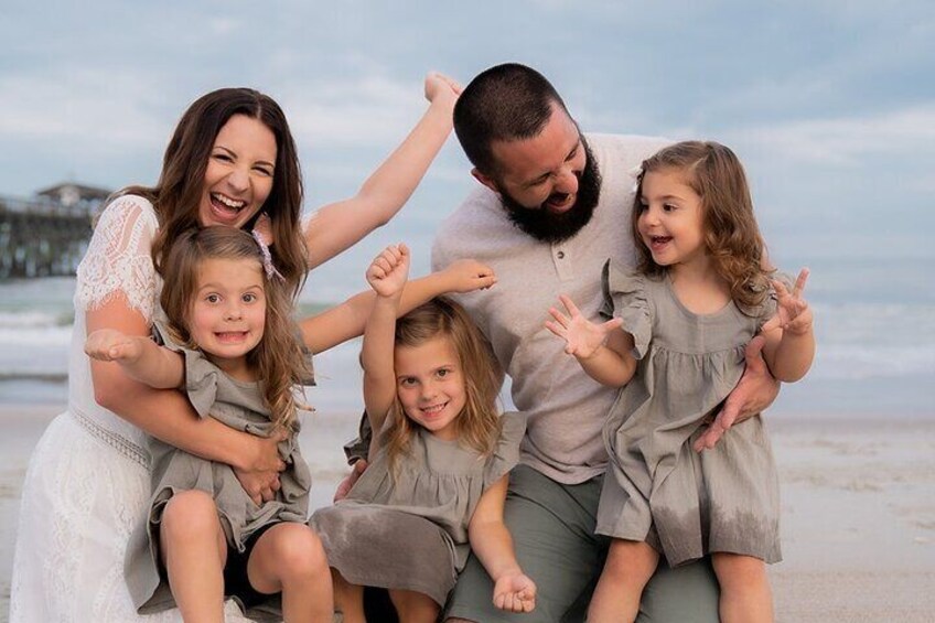 Private professional vacation photoshoot in Myrtle Beach