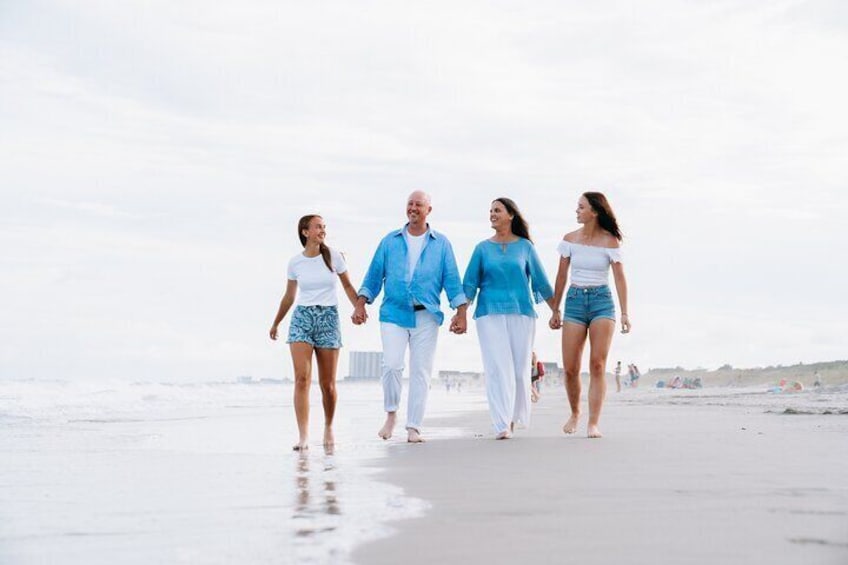 Private professional vacation photoshoot in Myrtle Beach