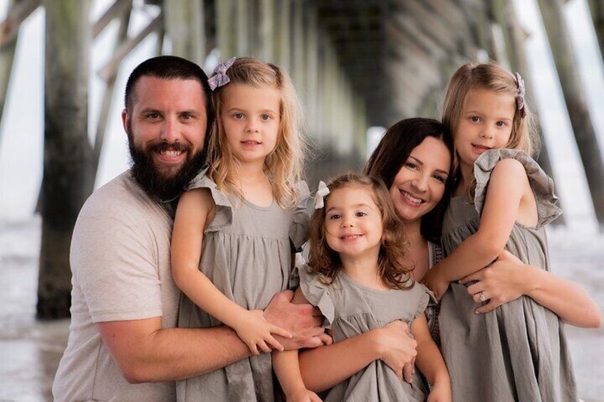 Private professional vacation photoshoot in Myrtle Beach