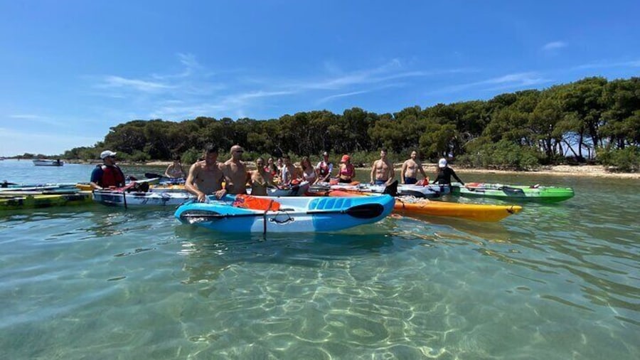 Kayak excursion: Porto Cesareo, the Marine Protected Area and the Isola dei Conigli