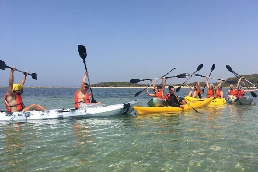 Kayak excursion: Porto Cesareo, the Marine Protected Area and the Isola dei Conigli
