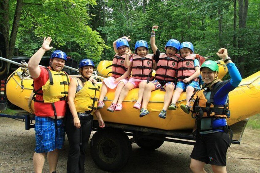 Madawaska River Family Rafting
