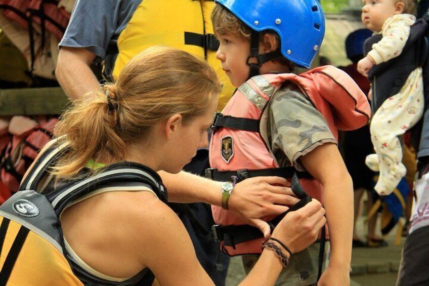 Madawaska River Family Rafting