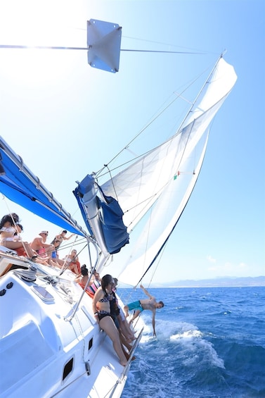 Luxury Sailing and the Famous arch