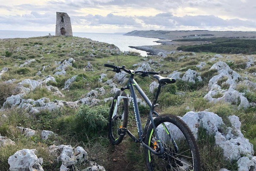 Mountain Bike Adventure: Porto Badisco, The Canyon and the Natural Park