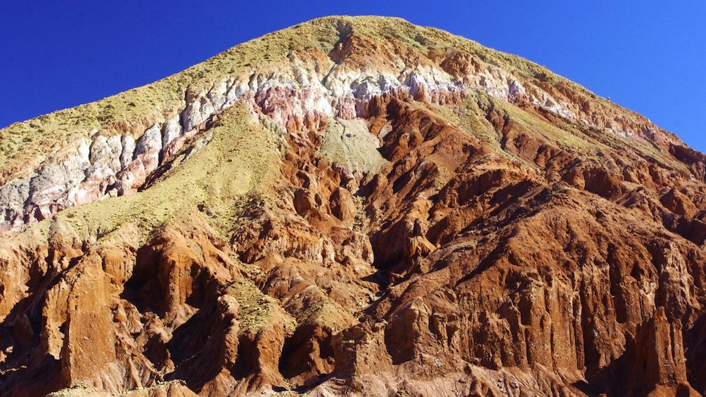 Colorful layers of rock in Rainbow Valley