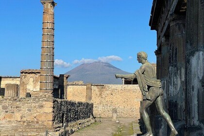 Pompeii & Vesuvius with Lunch & Wine Tasting from Positano