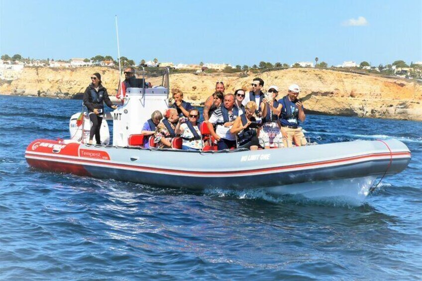 Dolphins and Benagil Caves from Albufeira - Allboat