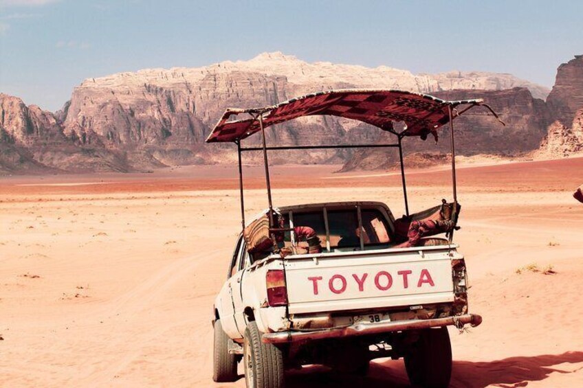 FROM PETRA | Full Day In Wadi Rum | Lunch Box & Admission fees included