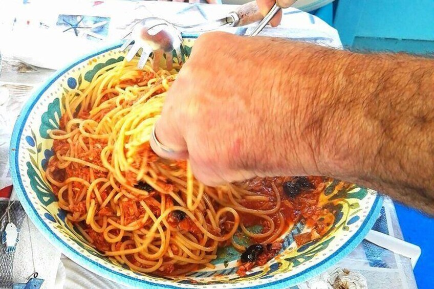 Fishing and lunch to Capri from Sorrento