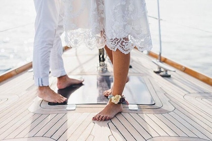 Proposal and wedding in positano