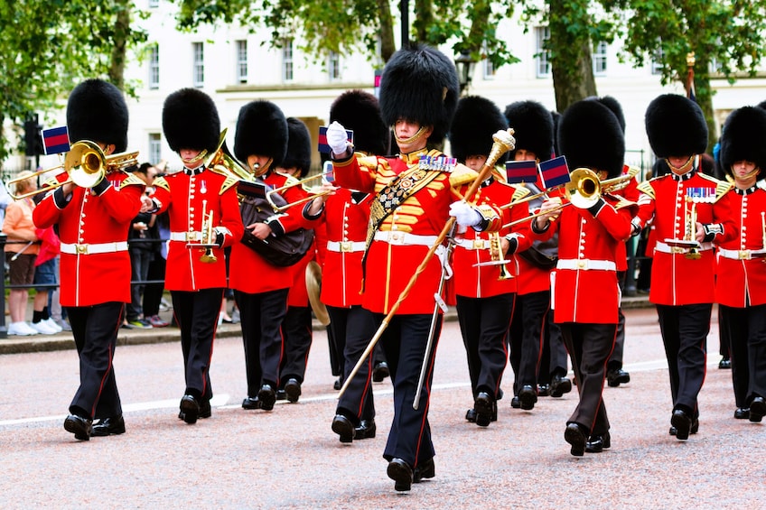 Changing of the Guard & Westminster Walking tour