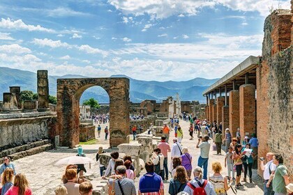 Hop-on hop-off privato - TOUR ALL INCLUSIVE - Parco di Pompei e Vesuvio