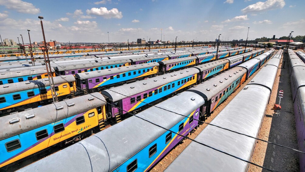 Train station in Johannesburg