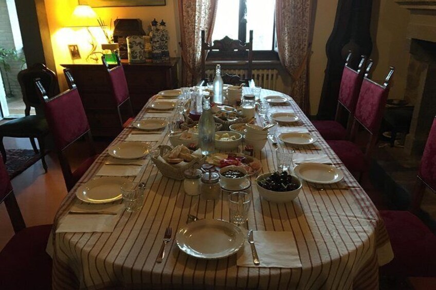 OUR INSIDE DINING ROOM