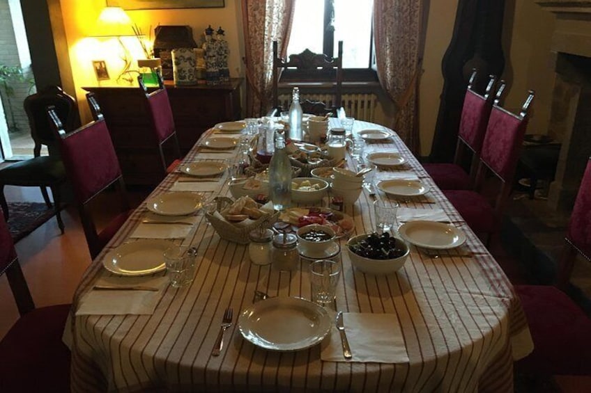 OUR INSIDE DINING ROOM