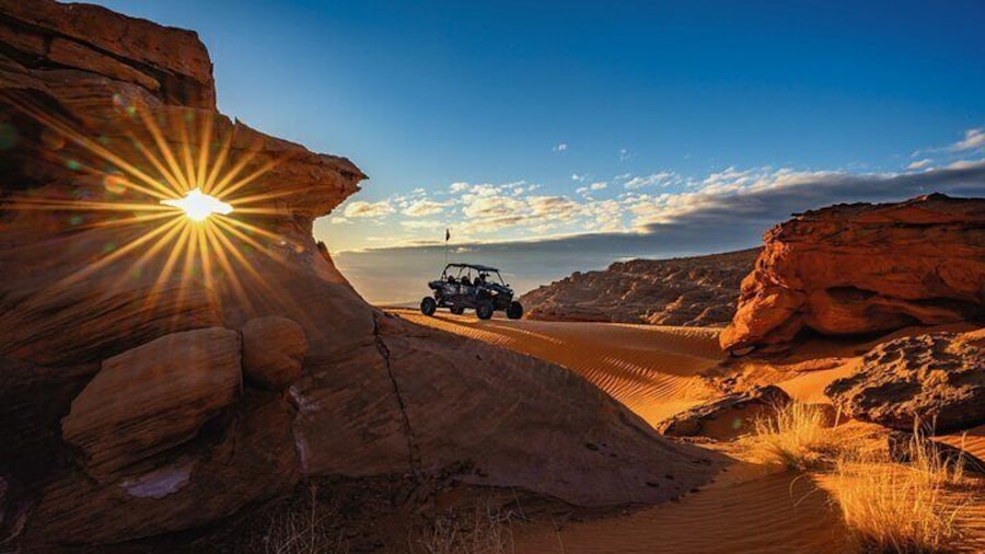 Early Morning Sunrise UTV Tour in Greater Zion