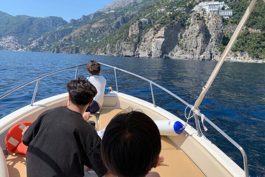 Daily tour from Salerno to Positano with skipper