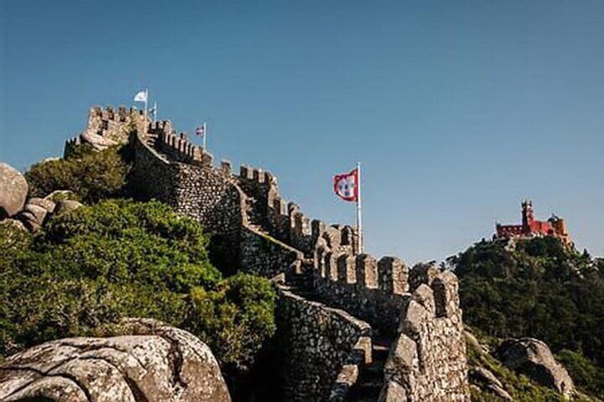 Private tour to Sintra, Pena Palace and Moorish Castle, full day