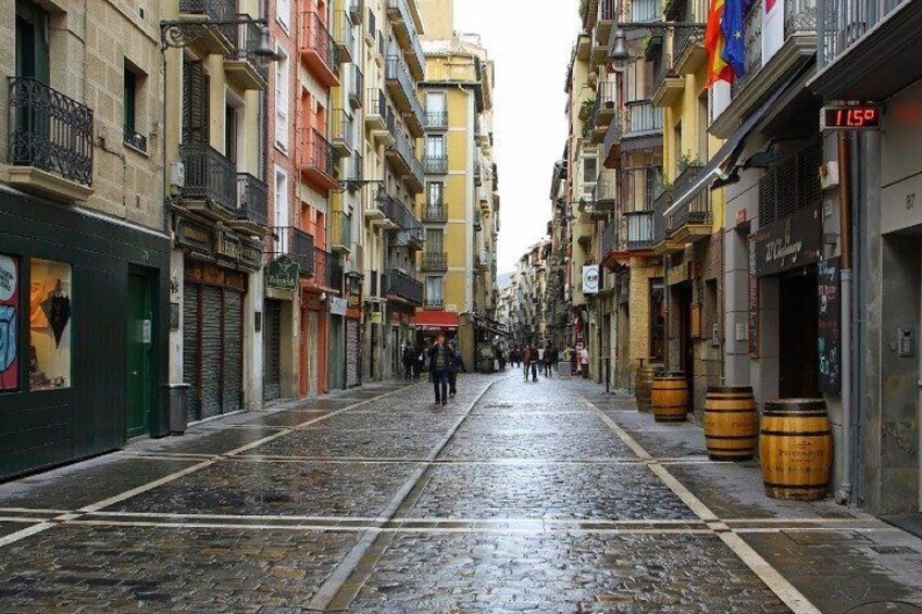 Pamplona historical&cultural walking small group tour