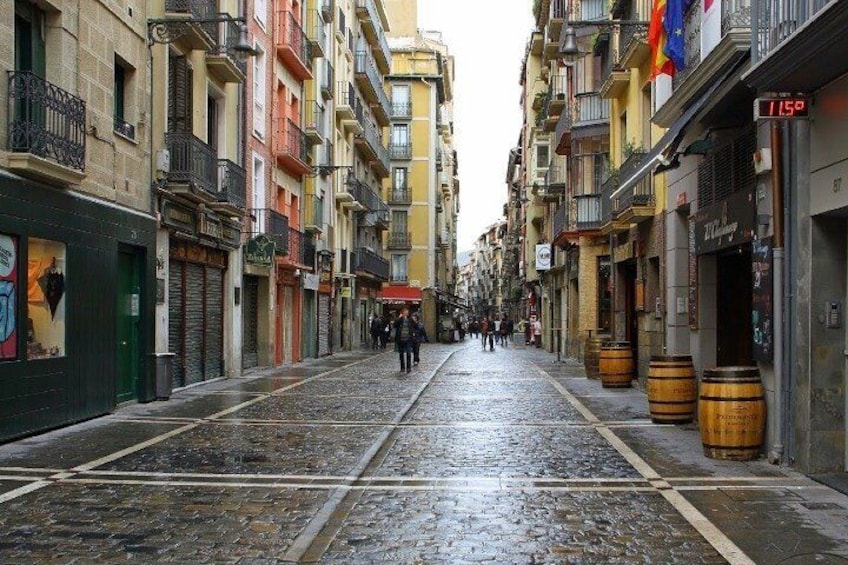 Pamplona historical&cultural walking small group tour