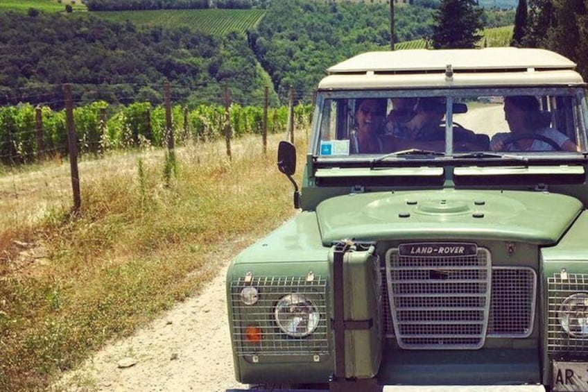 Off road wine tour