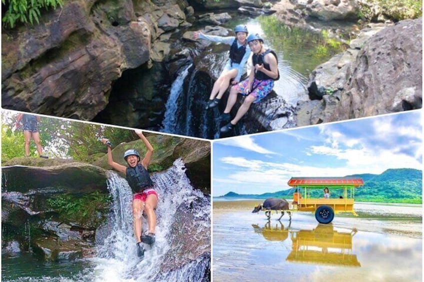 [Okinawa Iriomote] Splash Canyoning + Sightseeing in Yubujima island