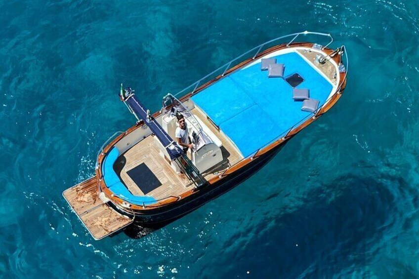 Half day tour of Capri by private boat