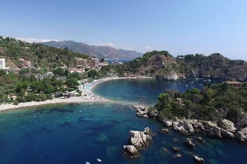 Snorkeling tour around the Isola Bella Nature Reserve