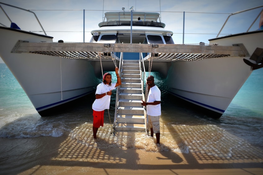 Show item 3 of 8. Antigua Power Catamaran Cruise with Lunch