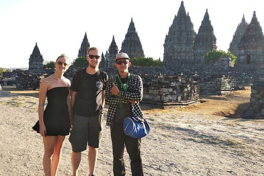 Beside Prambanan Temple