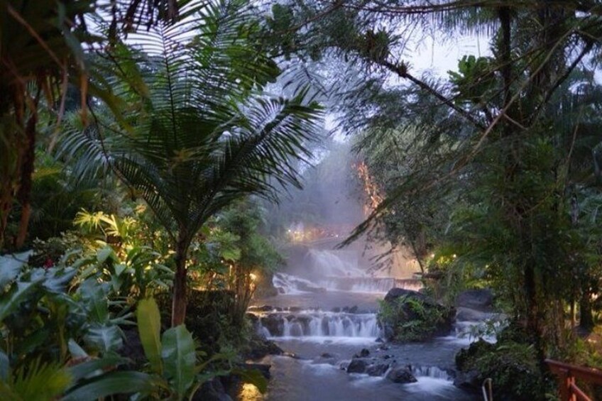 Natural Pool in Hot Springs of Tabacon Resort