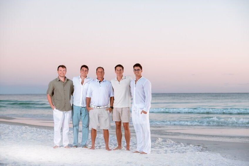 Private Professional Vacation Photoshoot in Santa Rosa Beach