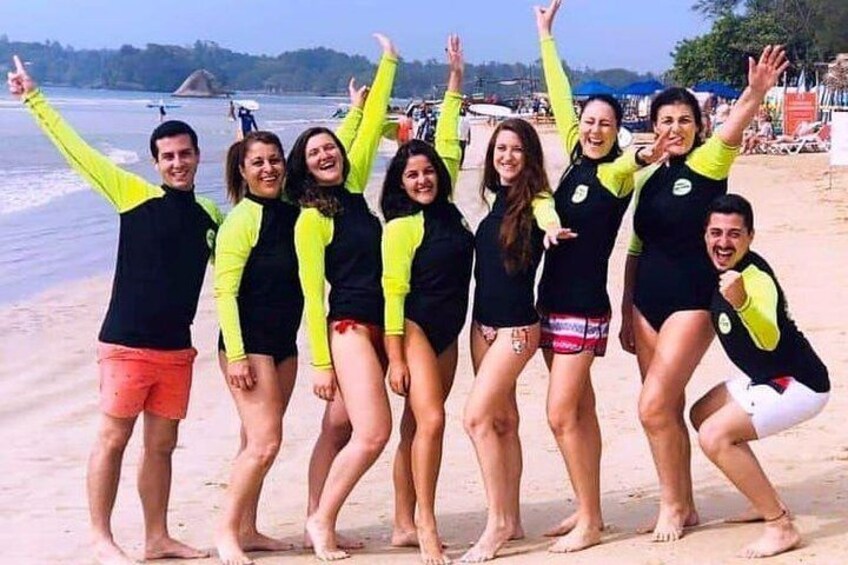 Group Surf lesson for Beginners (5 Person)